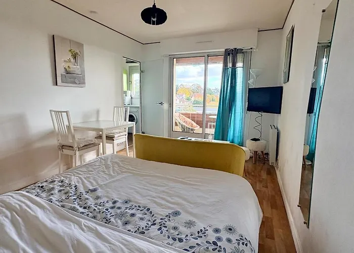 Апартаменты Cosy Avec Balcon Bagnoles de l'Orne Normandie